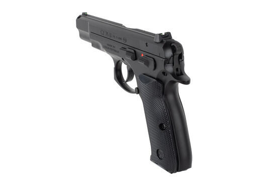 CZ 75B pistol features Tritium night sights